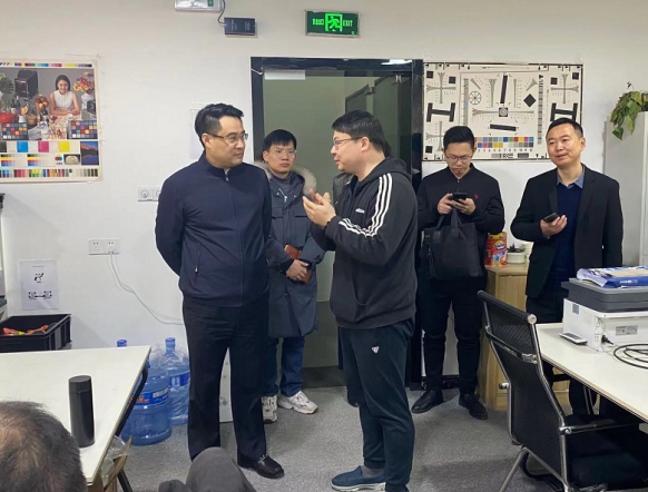 區(qū)委領(lǐng)導于我司視察并指導工作